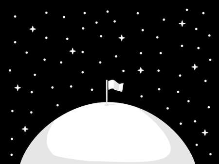 flag on moon pattern texture vector. You can use it as background, wallpaper, wrapper, holiday prints, scrapbook, wedding invitation, icon, logo template or for any design elements else.のイラスト素材