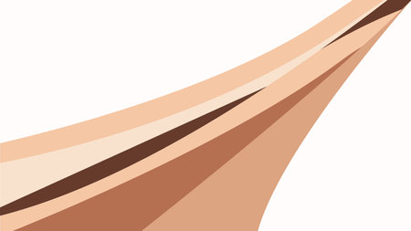 diagonal abstract pattern in subtle neutral memphis colorのイラスト素材