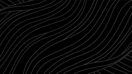 abstract curve contour black and white background stock vectorのイラスト素材