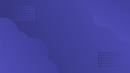 blue subtle cloud abstract background with copy space halftone ornamentのイラスト素材