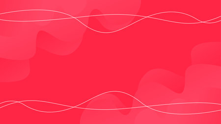 abstract gradient pink liquid background with line art vector stockのイラスト素材