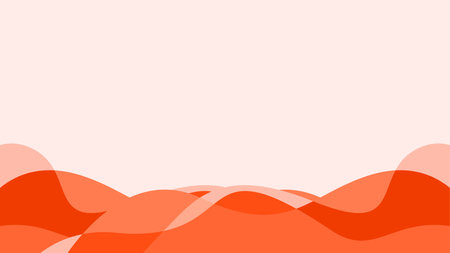 dynamic abstract liquid orange background vector stockのイラスト素材