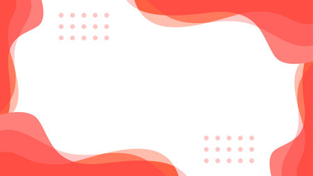 liquid pink background with halftone ornament vector stockのイラスト素材