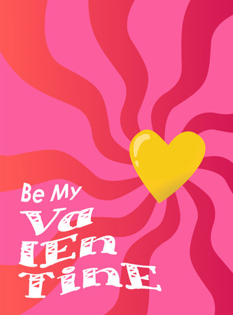 retro love heart valentine background vector stockのイラスト素材