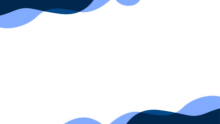 liquid blue blank abstract background flat designのイラスト素材