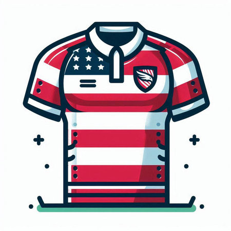 American football t-shirt design, vector illustration eps 10.のイラスト素材