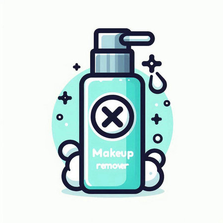 Vector illustration of hand sanitizer gel. Hand sanitizer bottle.のイラスト素材