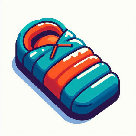 Sushi roll icon isolated on white background. 3d isometric vector illustration.のイラスト素材