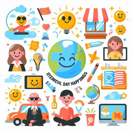 Flat design vector illustration concepts for online education, e-learning, distance learning, distance learning.のイラスト素材