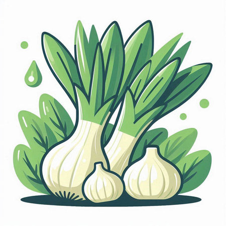 Illustration of a Cute Pig Chef with Sushi and Porkのイラスト素材