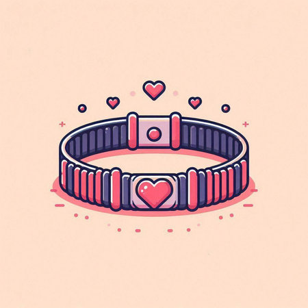 Wedding ring icon in flat line style. Vector illustration.のイラスト素材