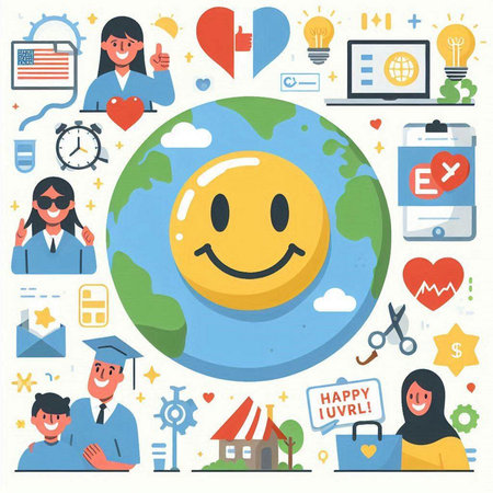 Flat design vector illustration concepts for online education, distance learning, e-learning, distance learning.のイラスト素材