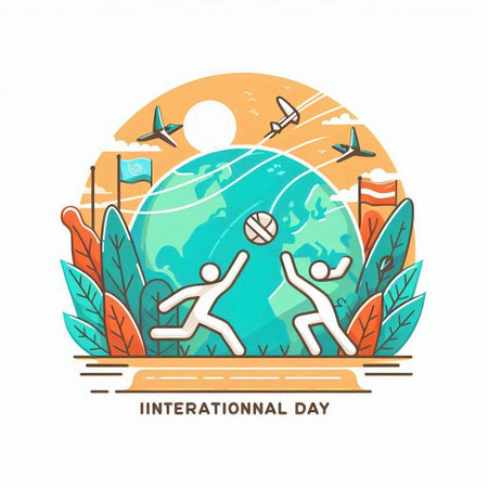 International Water Day. Hand drawn vector illustration in doodle style.のイラスト素材