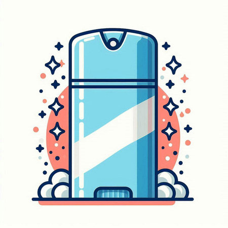 Vector illustration of fridge in flat linear style. Modern icon for web and mobile app.のイラスト素材