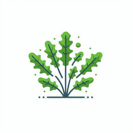 Green leaf icon. Isolated on white background. Vector illustration.のイラスト素材