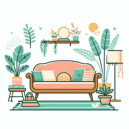 Modern flat design vector illustration concept of video marketing, online advertising and promotion.のイラスト素材