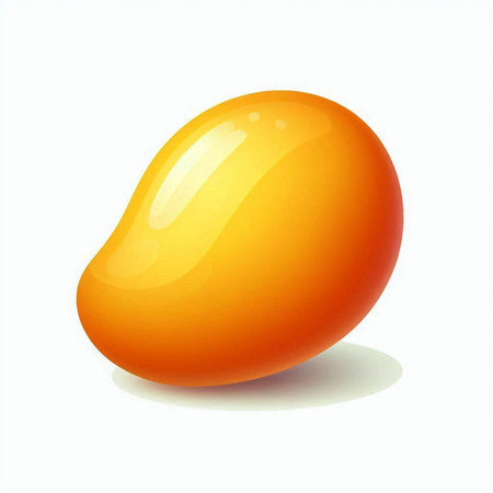 mango isolated on a white background. vector illustration eps 10のイラスト素材