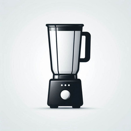 Illustration of a blender isolated on a white background. Eps 10のイラスト素材