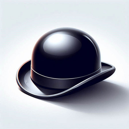Glossy black sphere on a white background. Vector illustration.のイラスト素材