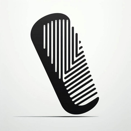 Abstract geometric shape made of lines. Vector illustration. Eps 10.のイラスト素材