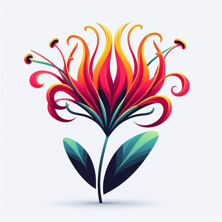 Flower design element. Can be used for cards, invitations, banners, posters, print design.のイラスト素材