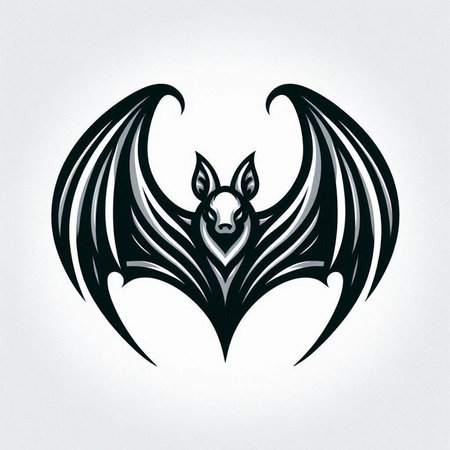 Dragon tattoo. Vector illustration. Isolated on a white background.のイラスト素材