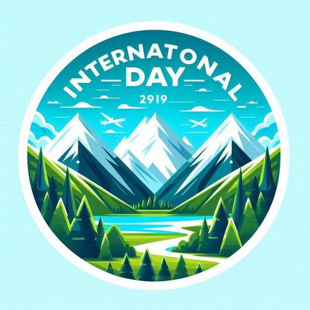 International Day of the Forests. Vector illustration for your design.のイラスト素材