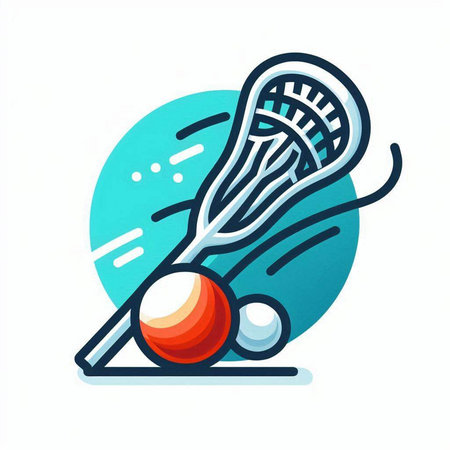 Badminton icon isolated on white background. Vector illustration of sport equipment.のイラスト素材