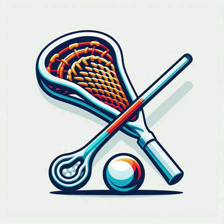 Tennis racket, ball and racket. Vector illustration of sport equipment.のイラスト素材