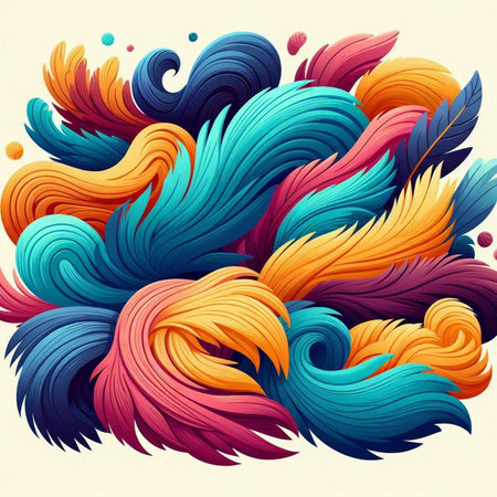 Abstract colorful background. Vector illustration. Can be used for wallpaper, web page background, web banners.のイラスト素材