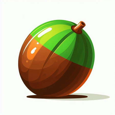 Beach ball on a white background. Vector illustration for your designのイラスト素材