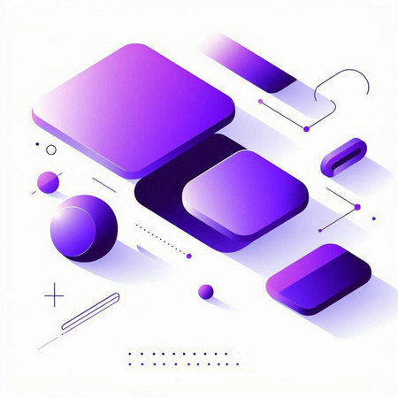 Abstract geometric background with dynamic effect. Vector illustration for your design.のイラスト素材