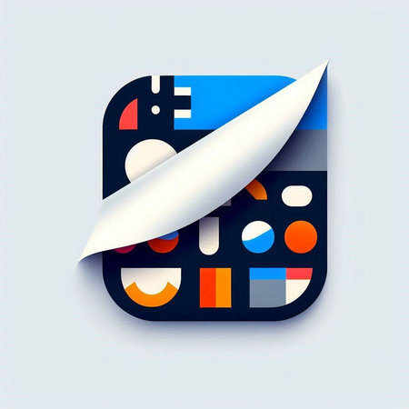 Abstract background with paper cut shapes. Vector illustration. Eps 10.のイラスト素材