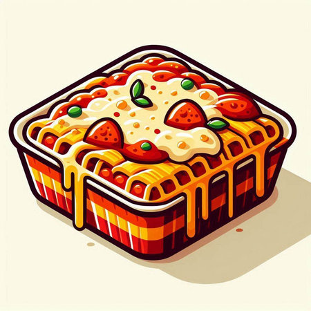 Strawberry cake. Vector illustration isolated on a white background.のイラスト素材