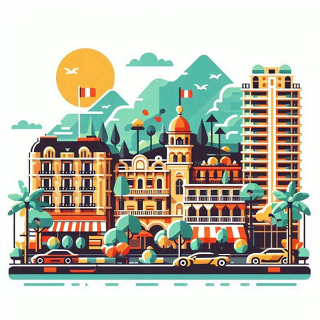 Japanese miso soup with tofu in a bowl. Vector illustration.のイラスト素材