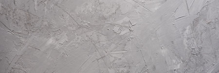 Abstract banner gray background - in the form of a concrete rough surface, close-up
