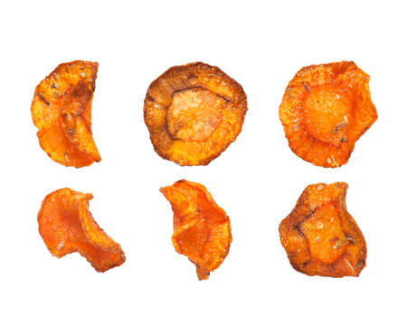 Homemade beetroot chipsの写真素材