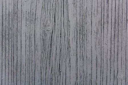 Texture of old painted wooden surface with gray paint. Bright wooden table. copyspace.の写真素材