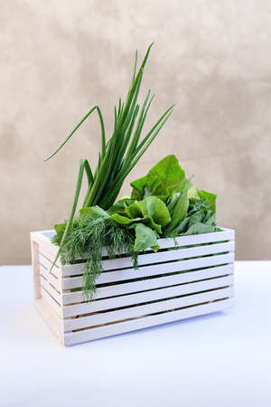 Close up of a beautiful bright bow with satin ribbon on a pink gift box. Greeting card for Mother's Day or Women's Day. Copy space for text.の写真素材
