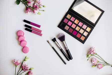 Brush for make-up and cosmetics.の写真素材