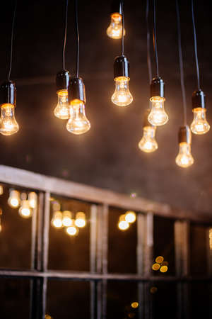 Incandescent light bulb.の写真素材