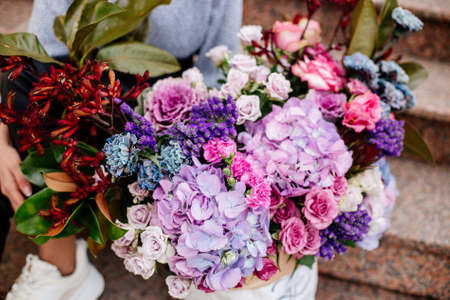 A beautiful bouquet of flowers.の写真素材