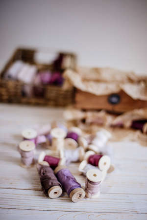 Floristic details on the table.の写真素材