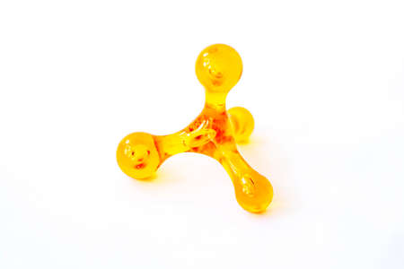 Massager for acupressure. Massage is detailed.の写真素材