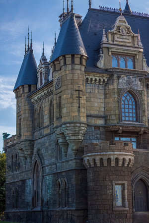 2022-08-16 Russia, Samara, Garibaldi Castle Tourist Center in the village of Khryashchevka, Samara region.のeditorial素材