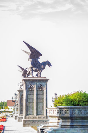 2022-08-16 Russia, Samara, Garibaldi Castle Tourist Center in the village of Khryashchevka, Samara region.のeditorial素材