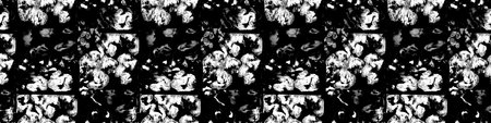 Cloth Skin Texture. Gray Animal Leopard Pattern. Metal Leopard Print Illustration. Watercolor...