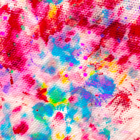 Dirty Fabric Pattern. Multicolored Tie Dye Designs. Violet Art Vintage Style. Fantasy Paint Art....