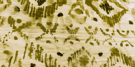 Geometric Tribal Motifs. White Ikat Chevron. White Organic Geometric Pattern. Gold Soft Tie Dye. Ikat Aztec Pattern. Fashion Zigzag Retro. Batik Brush.の写真素材