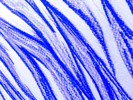 Tiger Tropical Pattern. Purple Folk Stripes. White Tigers Art. Cat Fur Pattern. Violet Geometric Leopard. Modern Stripes. Bright Zebra Ink.の写真素材